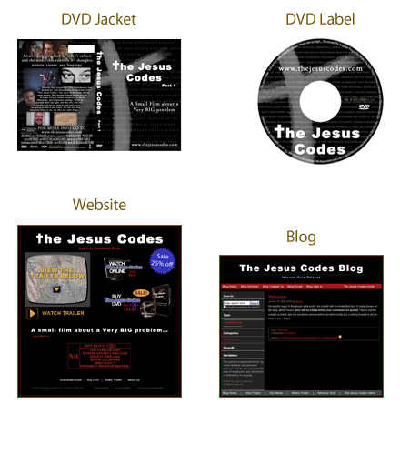 Corporate Branding and Identity: Blog, DVD Jacket, DVD Label, Logo Design, Website