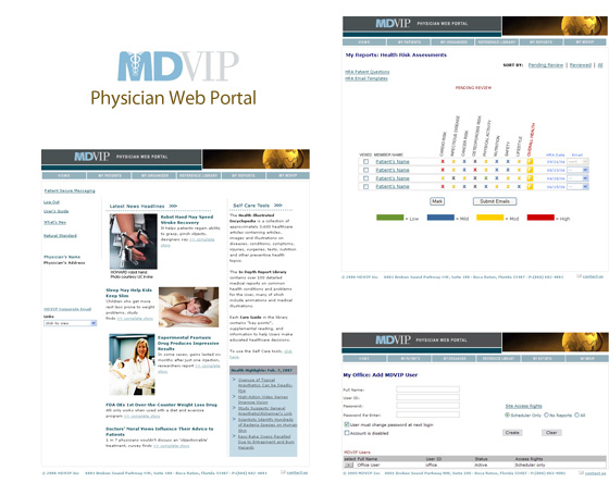 Portfolio: Physician Website Design